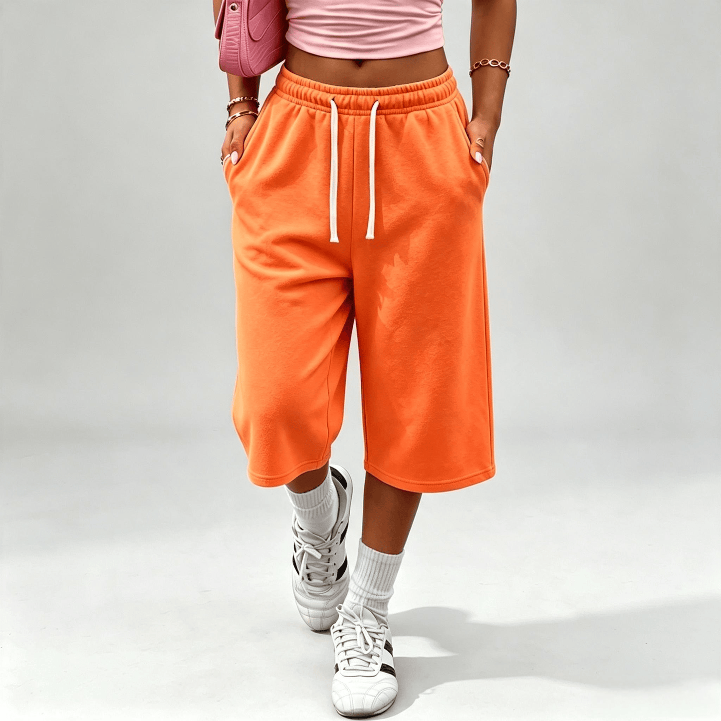 【LAST DAY SALE】Women’s wide-leg loose pants with pockets