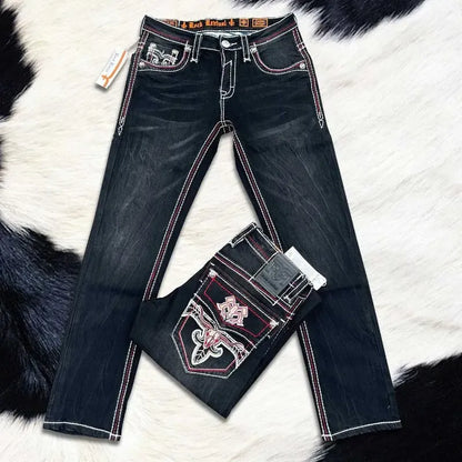 🔥Clearance sale🔥 Rock Revival Jeans for Men - Premium Western Denim Collection