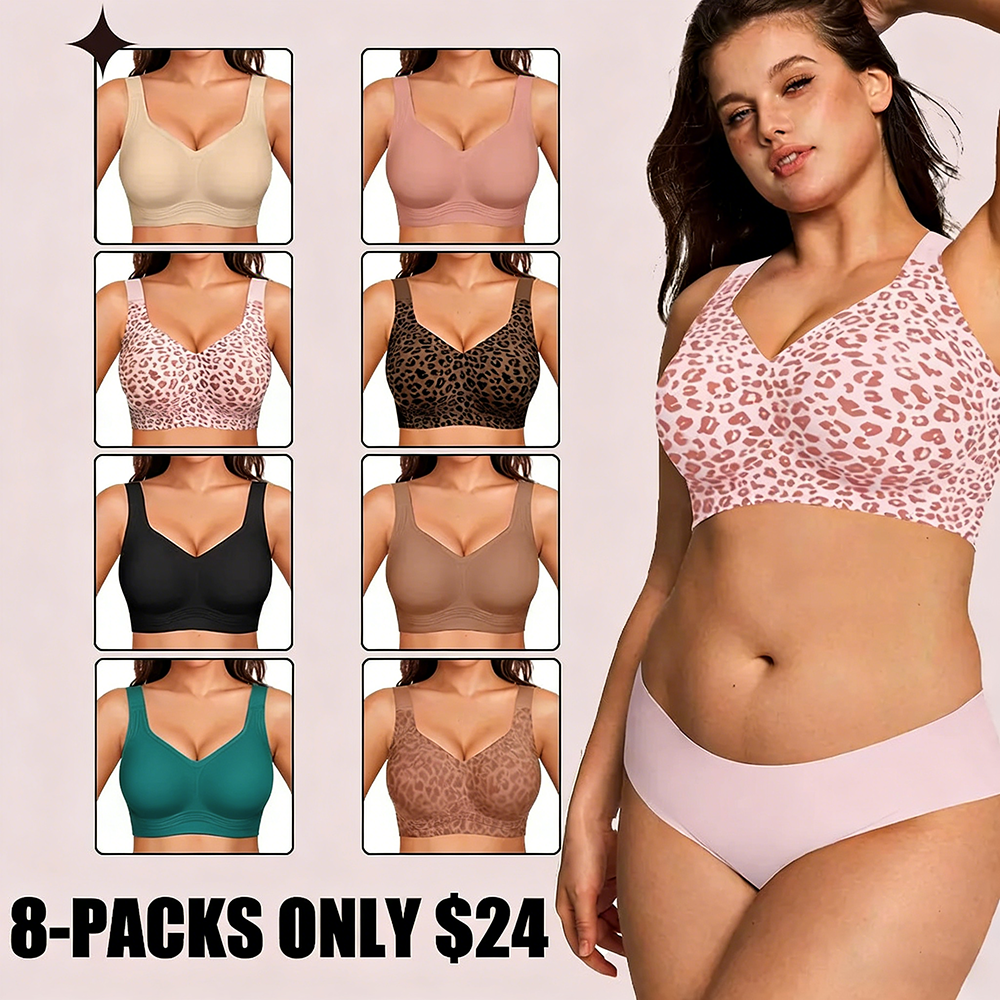 Women Jelly Bras Wirefree Full Coverage