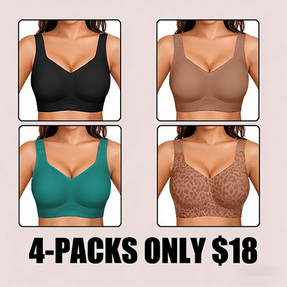 Women Jelly Bras Wirefree Full Coverage