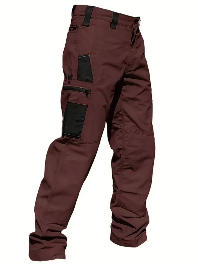 Men's Premium Utility Denim Jeans – Loose-Fit Straight-Leg Casual Trousers