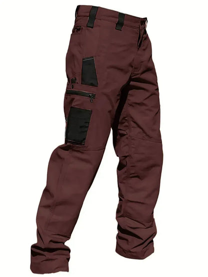 Men's Premium Utility Denim Jeans – Loose-Fit Straight-Leg Casual Trousers