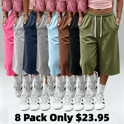 【LAST DAY SALE】Women’s wide-leg loose pants with pockets