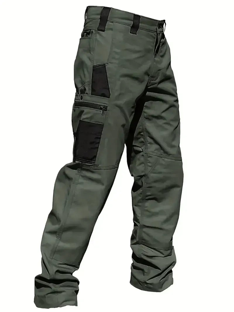 Men's Premium Utility Denim Jeans – Loose-Fit Straight-Leg Casual Trousers