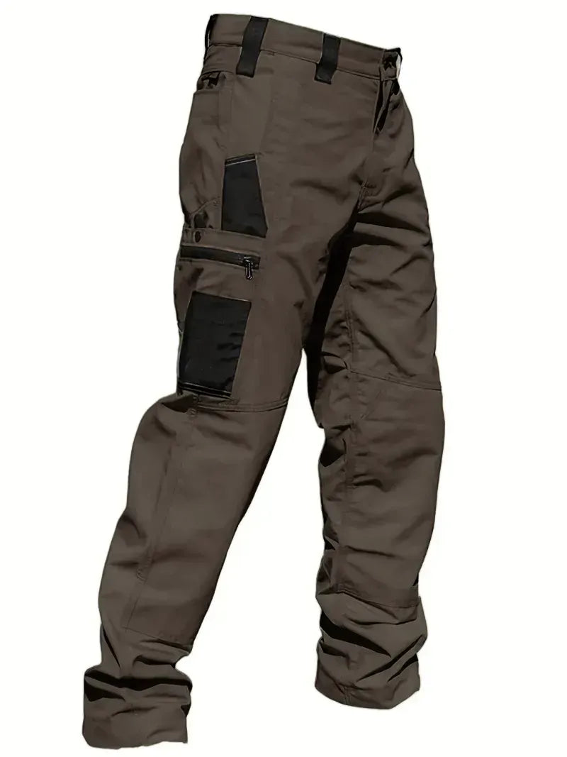 Men's Premium Utility Denim Jeans – Loose-Fit Straight-Leg Casual Trousers