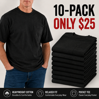 Black 10-Pack $25